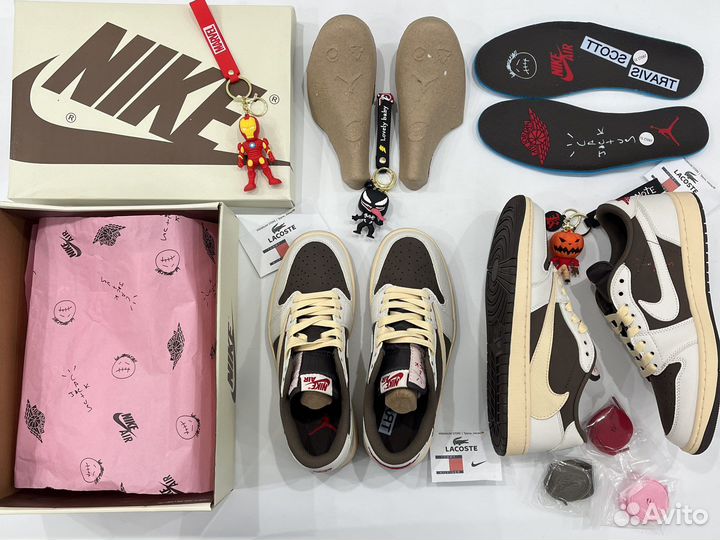 Nike air jordan 1 low travis scott reverse mocha