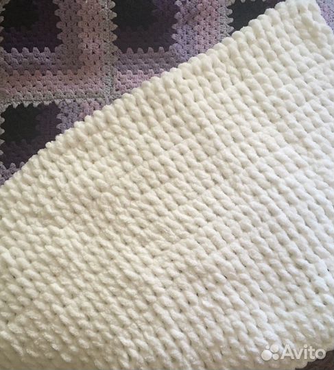 Плед детский плюшевый