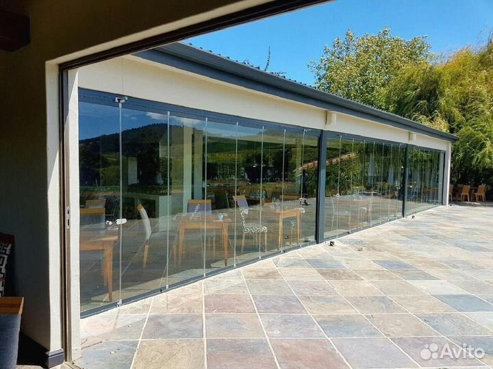 Безрамное остекление