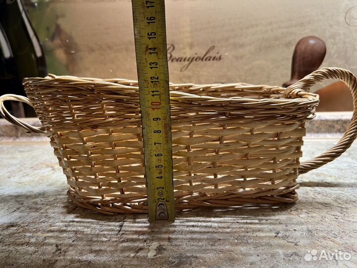 Набор корзинок плетеных
