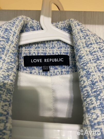 Твидовый пиджак love republic