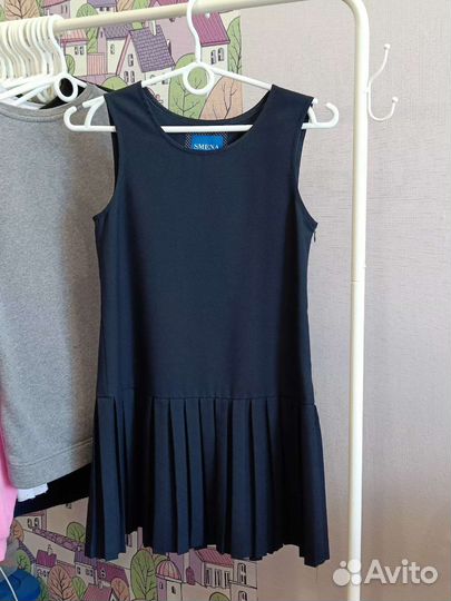 Сарафан для девочки школьный 146 р