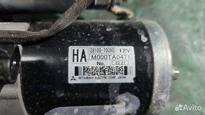 Стартер V35A-FTS TLC300 toyota Land Cruiser 300 (2021-н.в.)