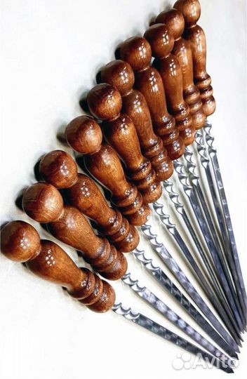 Набор шампуров, 55 см, 10 шт