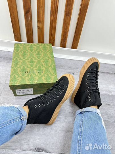 Высокие кеды Gucci