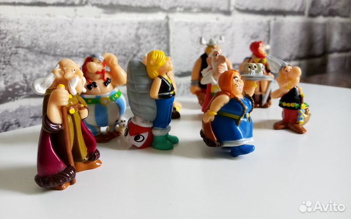 Колекция киндер Астерикс и Викинги + единички 2006