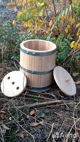 Кадка дубовая 12 литров