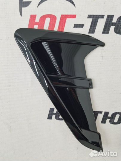 Жабры на крылья BMW G01/G02 в стиле X3/Х4 M черные