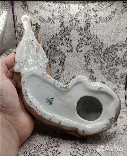 Фарфоровая статуэтка. Собака.Германия.Редкая