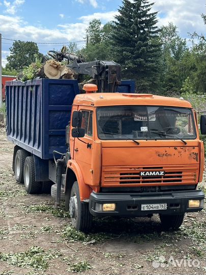 Вывоз мусора ломовоз