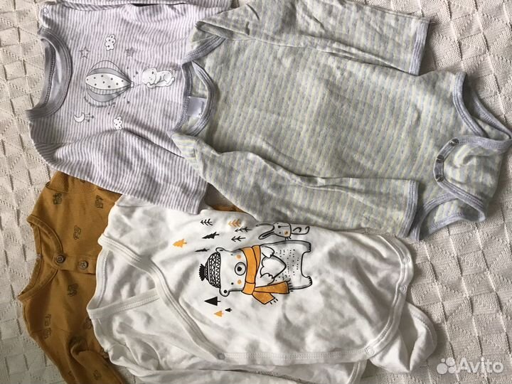 Вещи на мальчика с года по полутора лет пакетом