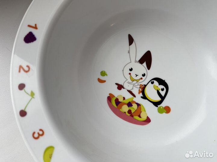 Тарелка Avent Philips 12 мес+ 450 мл