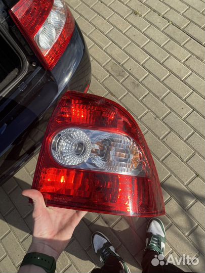 Задние фары на priora 1