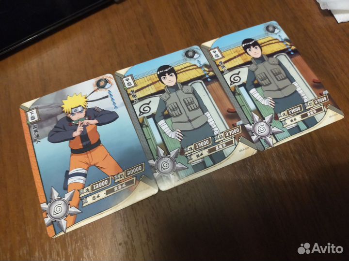 Наруто карточки
