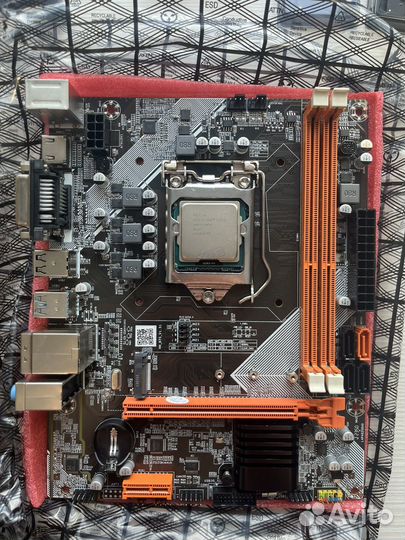 Материнская плата с процессором i5