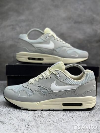 Кроссовки Nike Patta x Air Max 1 'Grey'