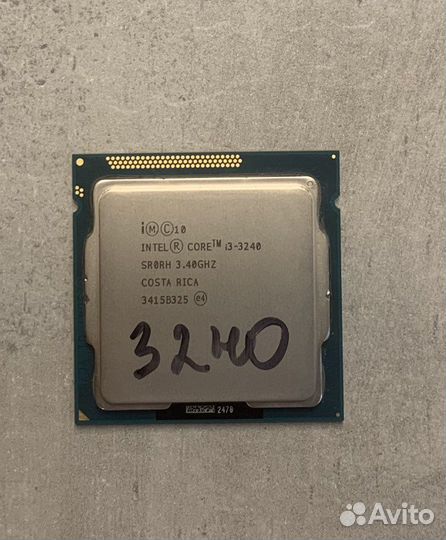 Процессор intel core i3 3240