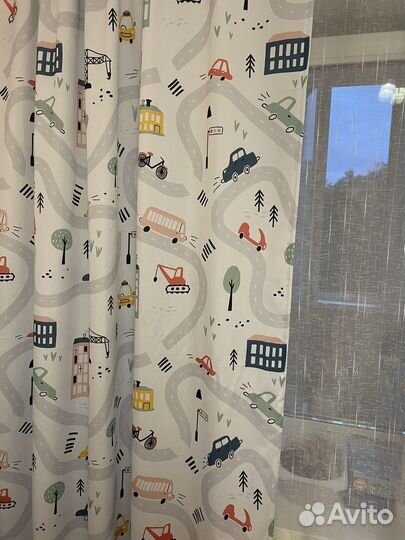 Шторы + тюль