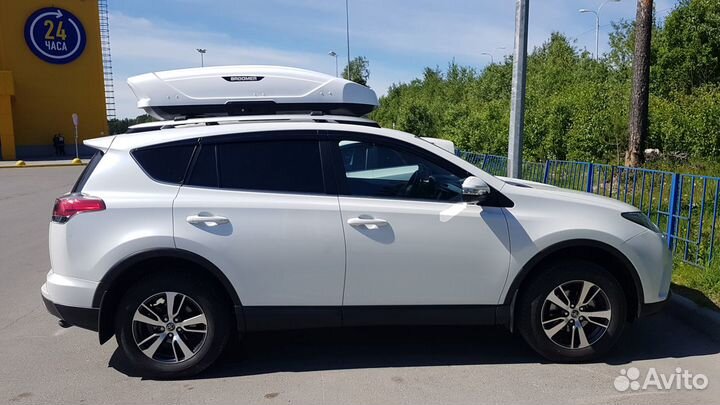 Автобокс Broomer Venture(L) Белый глянец 430л