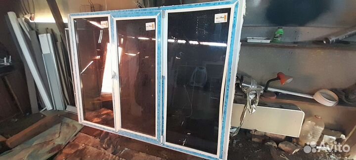 Окна пластиковые бу