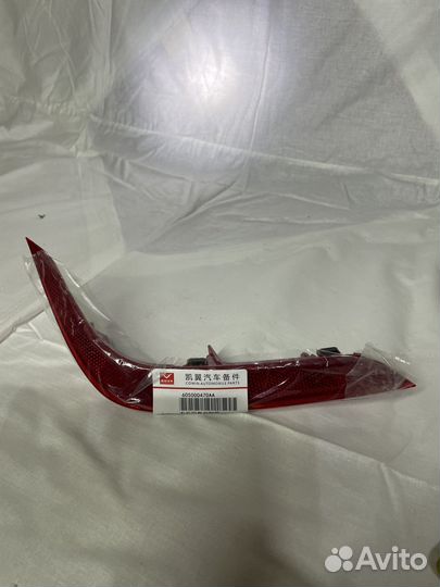 Катафот в задний бампер kaiyi E5