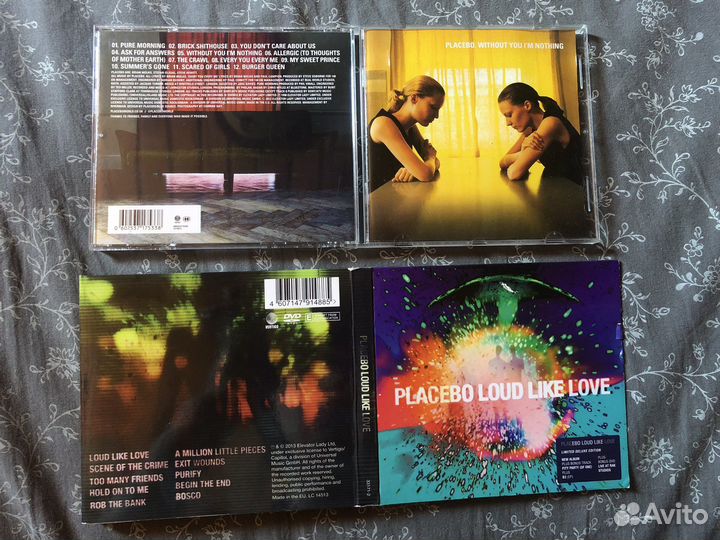 Cd placebo,radiohead инди рок indie rok