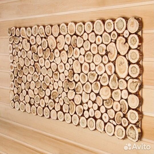 Панно из можжевельника