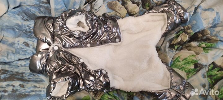 Тёплая куртка для собаки