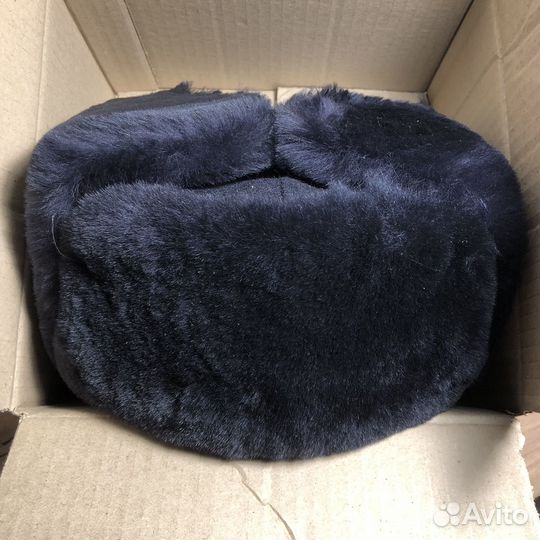 Шапка ушанка меховая зимняя для сотрудников овд