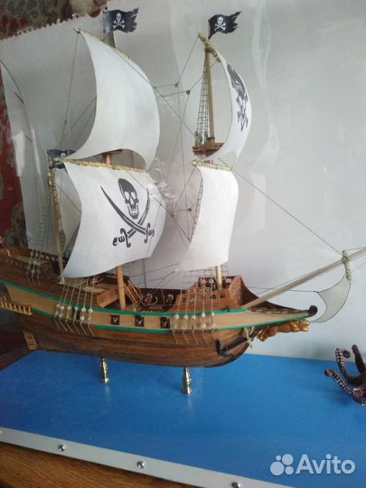 Пиратский Галион, галеон.Парусник,Корабль,корсары