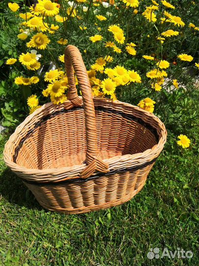 Корзина плетеная