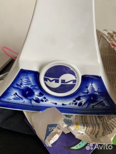 Эстамп Миль Гжель, вертолетостроение