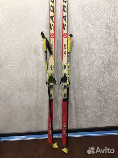 Лыжи детские с ботинками