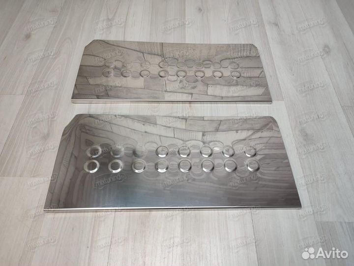 Накладки на пороги Fiat Ducato 2006-нв (новые)