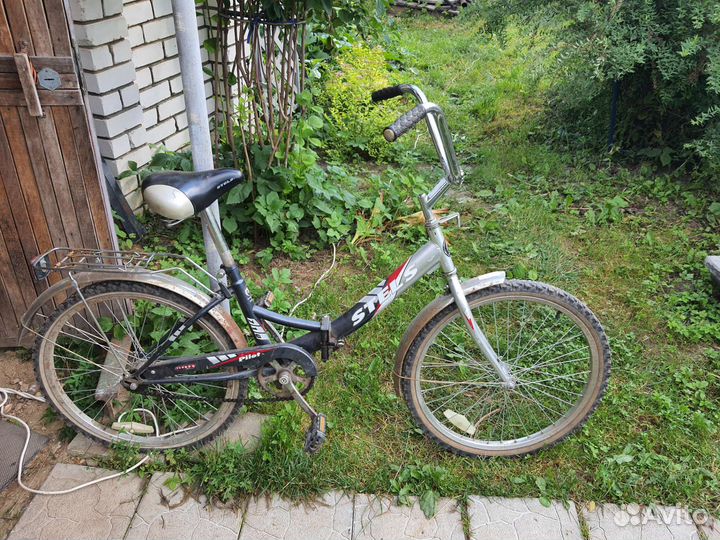 Велосипед взрослый складной