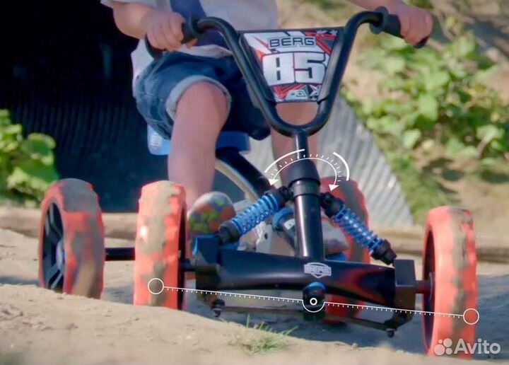 Веломобиль Berg Buzzy Nitro 2-in-1