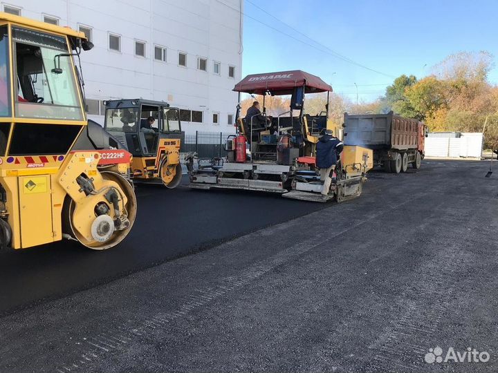 Асфальтирование и благоустройство