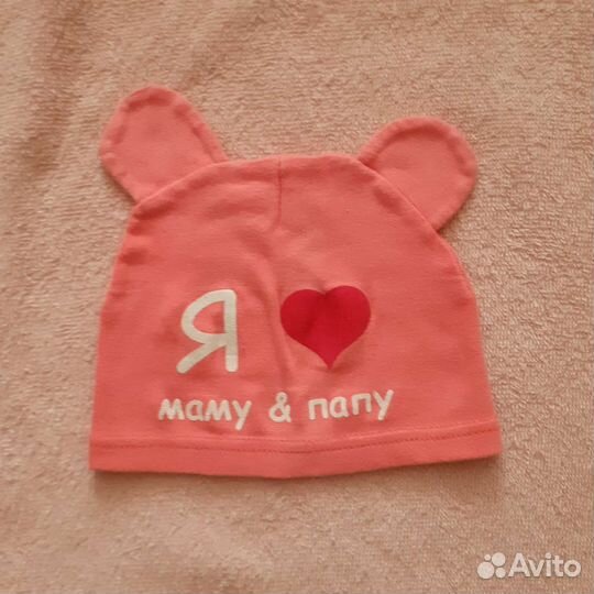 Шапки детские для девочки
