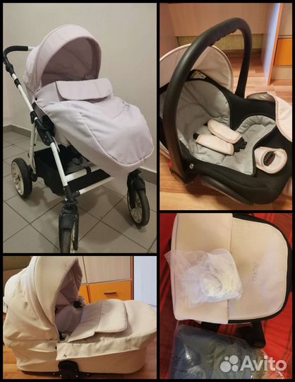 Коляска 3 в 1 indigo