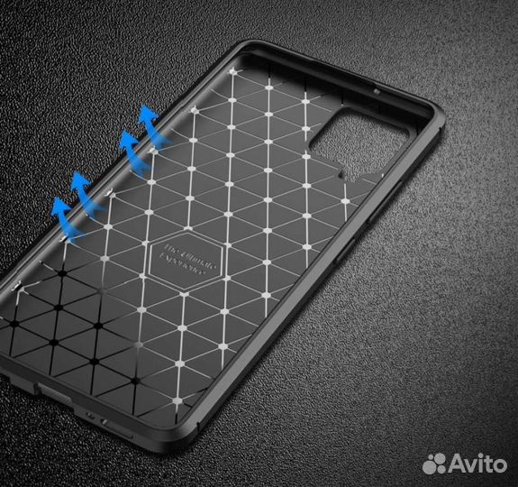 Матовый, чёрный, чехол на Samsung galaxy