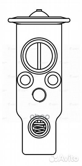 Клапан кондиционера расширительный SsangYong