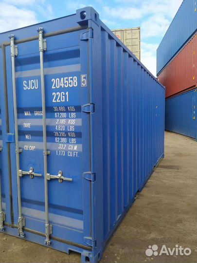 Морской контейнер 20 футов новый