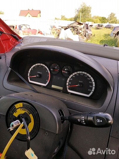 Щиток приборов шевроле авео т250