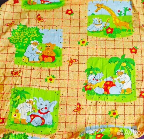 Бортики, белье в кроватку + горка