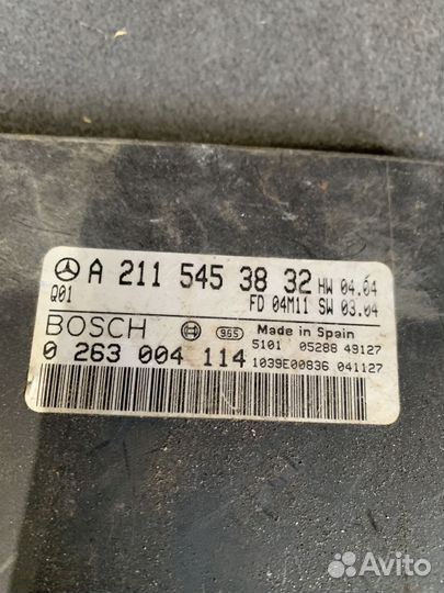 Блок управления парктрониками mercedes w211