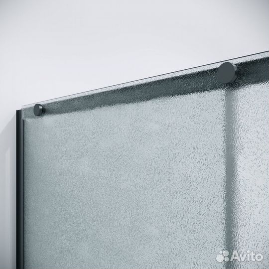 Душевая дверь Niagara Nova 110 NG-34-L11chgr профиль графит/стекло шиншилла