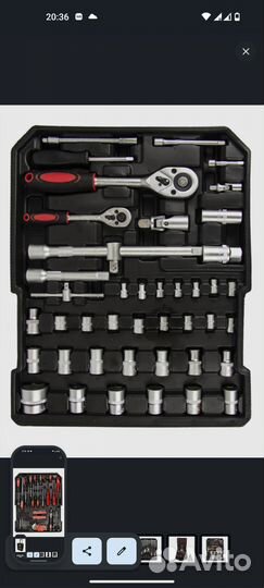 Набор инструментов Swiss Tools ST-1069, 187 предм