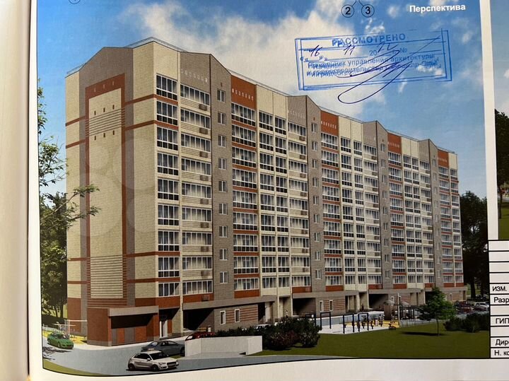 3-к. квартира, 98,3 м², 2/10 эт.