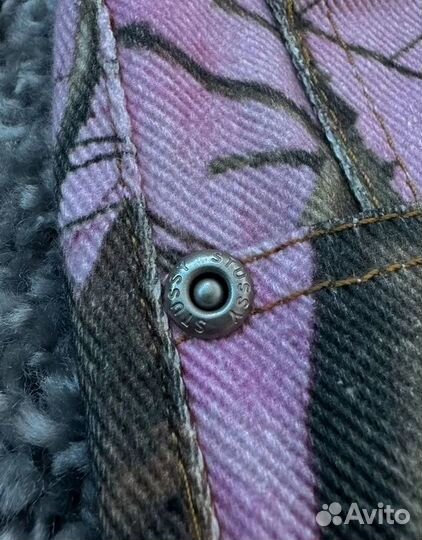 Джинсы Stussy RealTree розовые