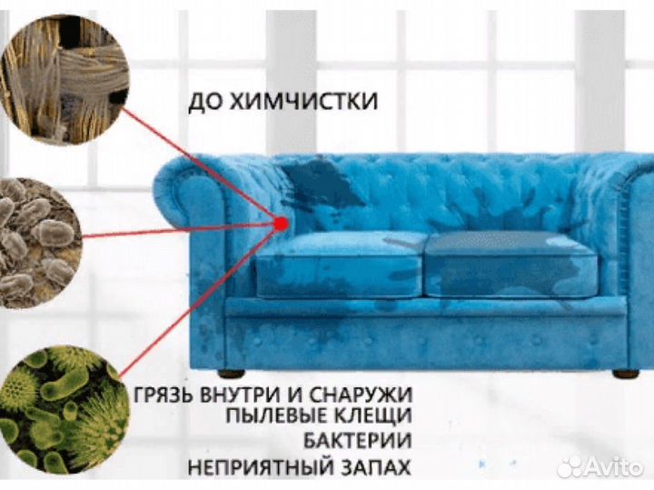 Химчистка мягкой мебели